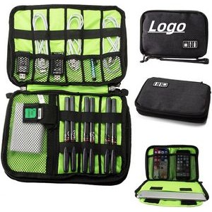 Waterproof Single Layer Electronic Gadget Organizer Bag Portable Electronic Accessories Storage Bag