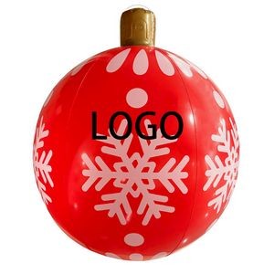 20" PVC Inflatable Holiday Decorations Ball