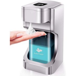 Automatic No Touch Hands Pump Liquid Foaming Soap Dispenser-17oz