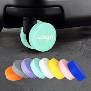 Custom Luggage Wheel Covers Silicone Suitcase Wheel Protector