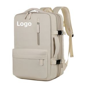 Large Capacity Expandable Travel Suitcase Backpack