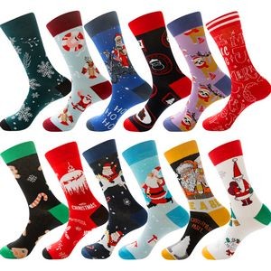 Christmas Socks Christmas Holiday Socks Colorful Fun Cotton Crew Socks for Novelty Gifts