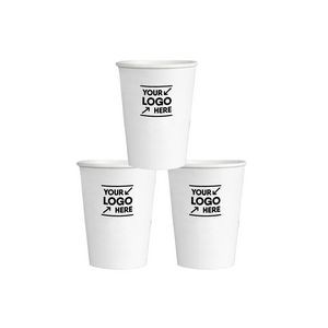9 Oz. Custom Disposable Paper Coffee Cup