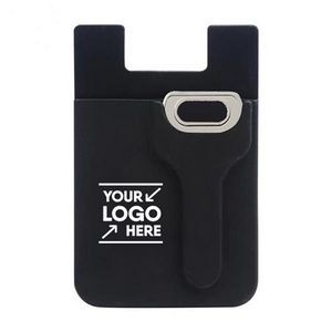 Silicone Adhesive Wallet for Phone, Cards, and Keys