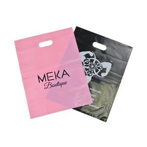 Recyclable Die Cut Handle Plastic Shopping Bag