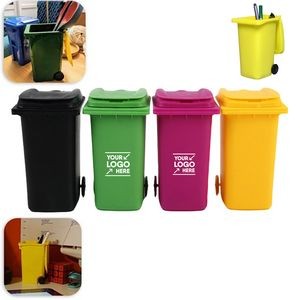 Desk Buddy 2-in-1 Trash Can and Pen/Pencil Holder