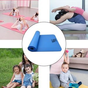 Non-Slip Yoga Mat with Carrying Strap - PVC