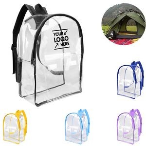Stylish & Transparent PVC Backpack