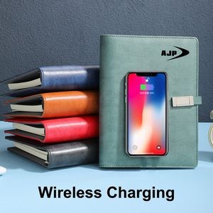 Business Padfolio with Wireless Charging Pad