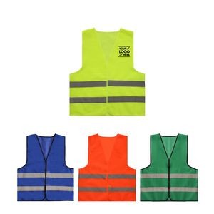 Enhanced Visibility Reflective Vest - Stay Safe Anywhere!