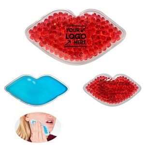 Lips Shaped Ice/Hot Gel Pack - Soothing Relief with Style