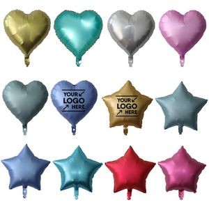 18" Heart-Shaped Foil Balloon With A Design Twist