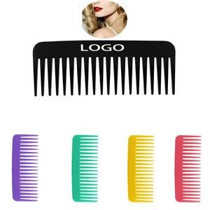 Curly Hair Wide Tooth Comb - Gentle & Tangle-Free Styling