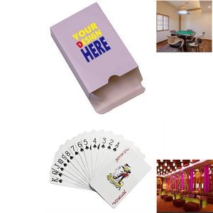Custom Full Color Back Poker Size Playing Cards