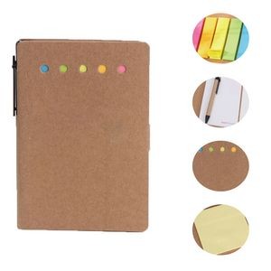 Portable Notepad Set- Sticky Notes & Pen Combo