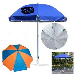 Outdoor Patio Umbrella Outdoor Table Umbrella 8 Sturdy Ribs UV Protection Waterproof For Garden