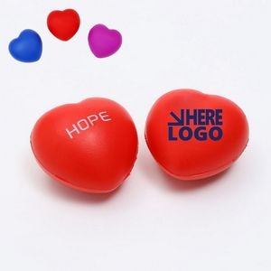 Red Heart Stress Balls Valentine's Day Heart Shaped Squishy Ball