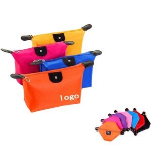 Candy Colored Makeup Bags Waterproof Nylon Cosmetic Bag Case Portable Travel Wash Gargle