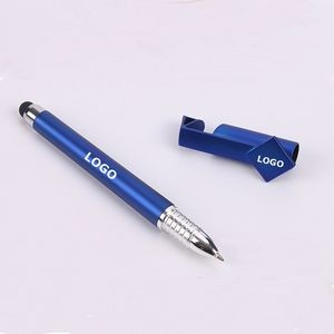 3 In 1 Stylus Pens For Touch Screens And Ballpoint Pen And Cell Phone Stand