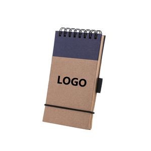 5" x 3" Recycled Spiral Jotter with Pen