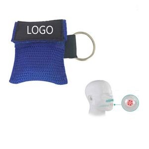 CPR Face Shield Pouch Keychain Kit