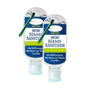1.8OZ Hand Sanitizers with Carabiner