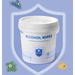 Disposable 75% Alcohol Wet Wipes (800pcs/Pack)