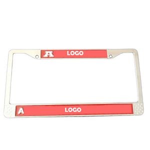 Zinc Alloy License Plate Frame