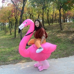 Halloween Flamingo Inflatable Costume
