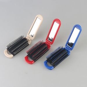 Folding Pocket Comb With Mirror