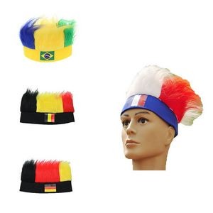 Sports Fans Wig with Headband
