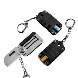 Portable Multi-function Screwdriver Tools With Keychain