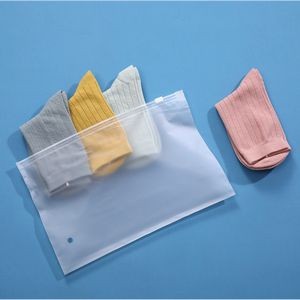 Matte Frosted Storage Bag / Waterproof Zip-Lock Seal Storage Bag / Makeup Packing Pouch