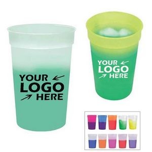 16oz Color-changing Plastic Cup Stadium Cup
