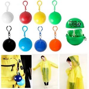 Portable Disposable Raincoats Ball