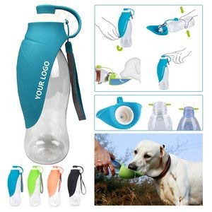 Pet Water Bottle Portable Feeder for Walking