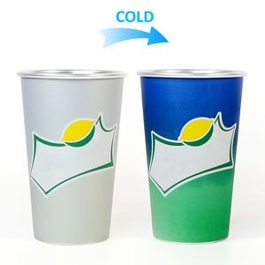 15 oz / 550ML Color-Changing Aluminum Cup