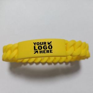 Twisted Silicone Wristband Twisted Silicone Wristband Twisted Silicone Wristband