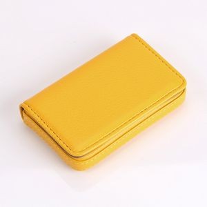 Leather Business Card Holder with Velvet Lining