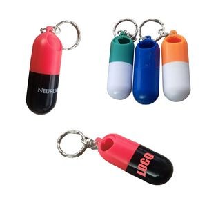 Pill Case with Key Holder