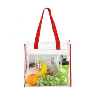 Stadium-Approved Clear Vinyl Tote Bag