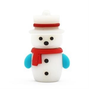 Christmas 3D Snow Man Shaped USB Flash Drive