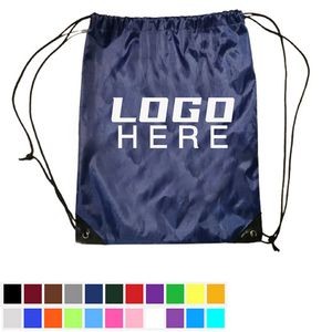 Waterproof Sport Polyester Drawstring Backpack MOQ50pcs