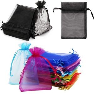 Drawstring Sheer Organza Gift Bags