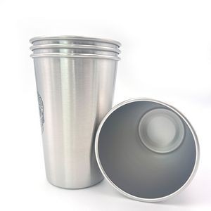 16oz Tumbler Stainless Steel Pint Cup