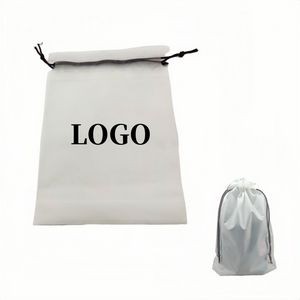 Custom Transparent Drawstring Bags for Towel/Socks/Scarf