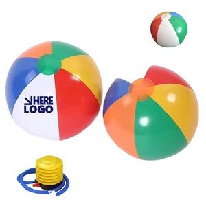 16" PVC Inflatable Beach Ball