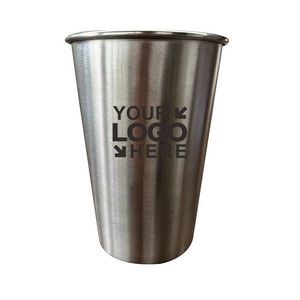 MOQ50 17 Oz Stainless Steel Water Mug Pint Cup