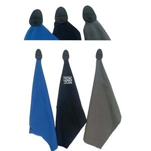 PU Golf Magnetic Wiping Sports Towel