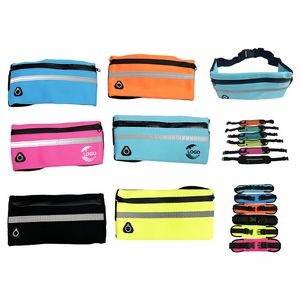 MOQ 100pcs Outdoor Waterproof Close-Fitting Belt Bag With Cup Sleeve